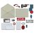 SIZZIX vágósablon, Postale Tim Holtz/ Sizzix Thinlits Die Set (1 csomag)