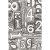 Domborító mappa , Numbered Tim Holtz/ Sizzix 3-D Textured Impressions Embossing Folder (1 csomag)