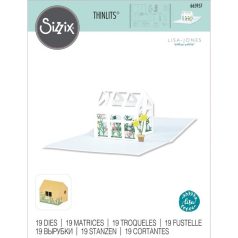   SIZZIX vágósablon, Pop-Up Garden / Sizzix Thinlits Die Set (1 csomag)