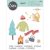 SIZZIX vágósablon, Cozy Woodland / Sizzix Thinlits Die Set (1 csomag)