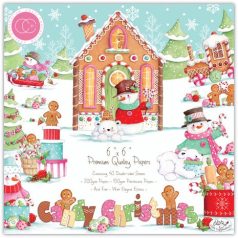   Papírkészlet 6" (15 cm), Paper Pad / Craft Consortium Candy Christmas (40 lap)