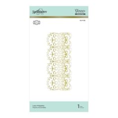 Klisé , Lace Frippery / Spellbinders Hot Foil Plate (1 db)