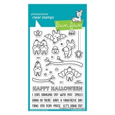   Szilikonbélyegző LF2937, Fangtastic Friends / Lawn Fawn Clear Stamps (1 csomag)