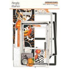   Chipboard , Chipboard Frames / Simple Stories October 31st (1 csomag)