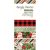 Dekorációs ragasztószalag , Washi Tape / Simple Stories Simple Vintage Christmas Lodge (5 db)